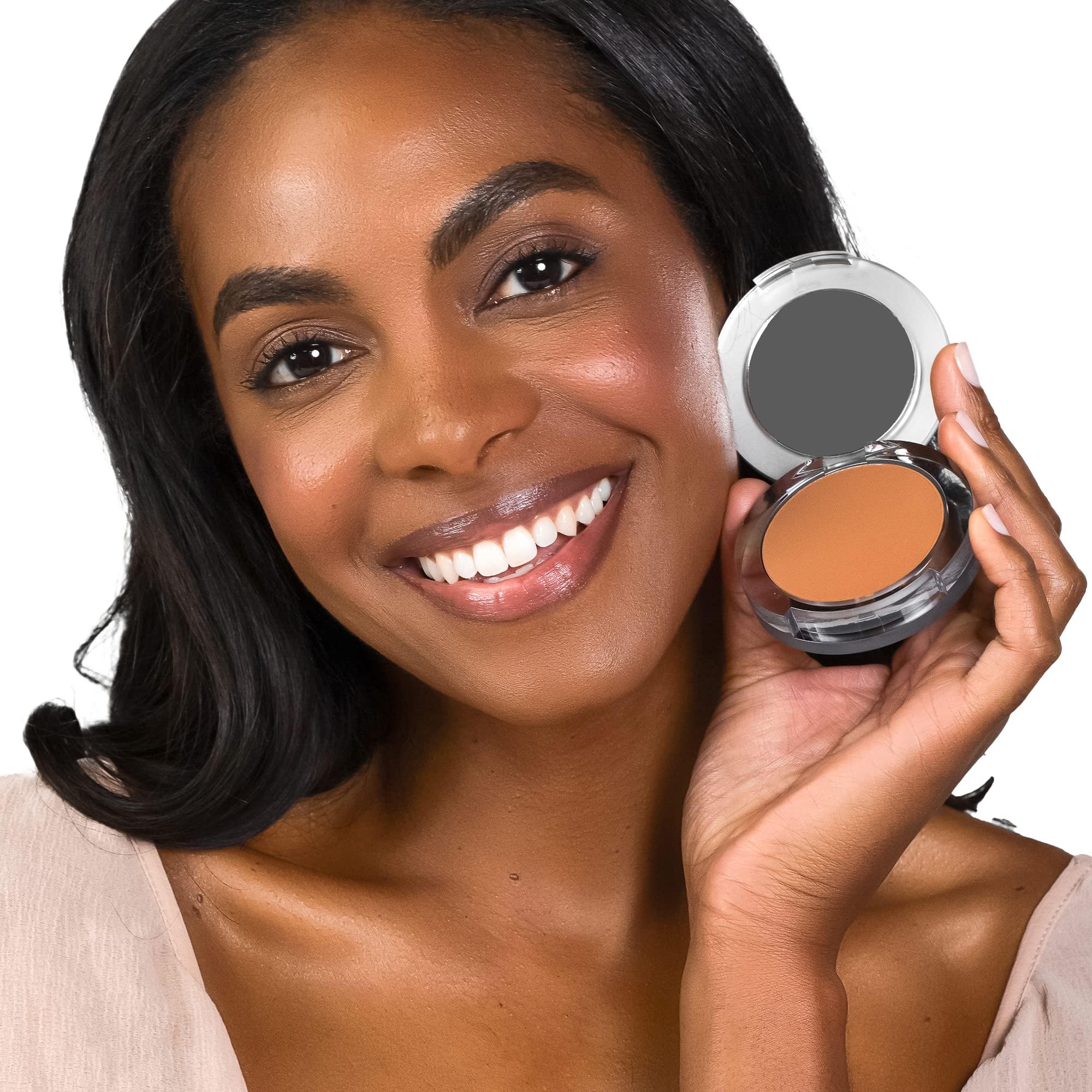 PUR Cosmetics 4-in-1 Pressed Mineral Foundation SPF 15 - Porcelain (60g) | Natural Finish, Oil-Free & Vegan | Perfect for Daily Wear & Sensitive Skin