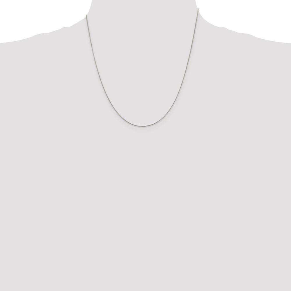 925 Sterling Silver 0.5mm Fine Curb Cuban Chain Necklace for Men & Women - Durable Everyday Jewelry, Perfect for Gifts, Parties & Casual Wear