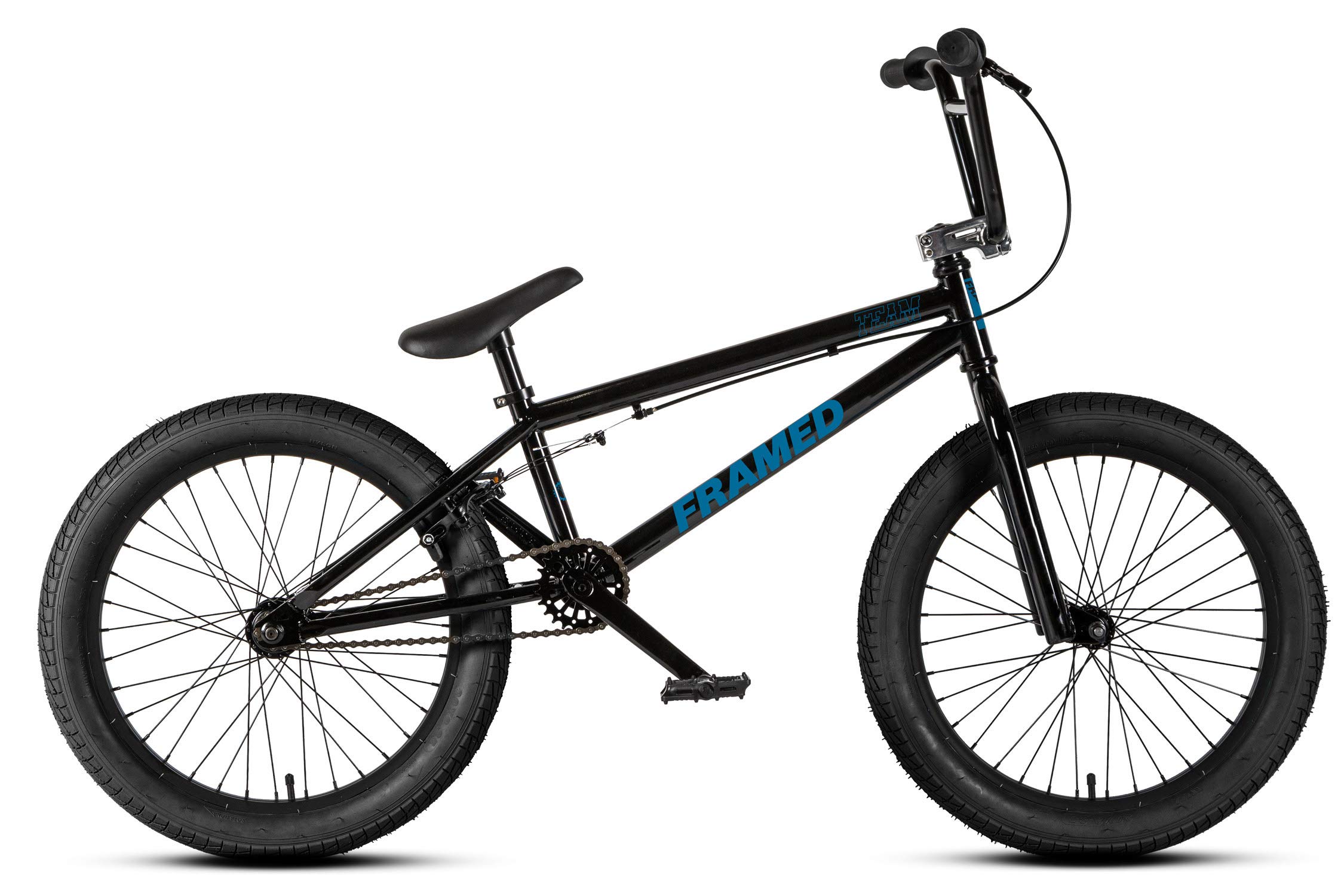 20 Inch Framed Team BMX Bike - Lightweight Aluminum Frame for Kids & Teens - Perfect for Street Riding, Racing & Stunt Tricks