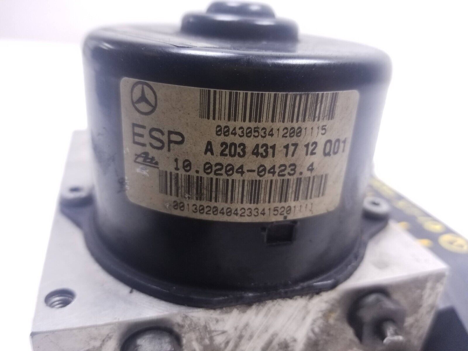 OEM Mercedes Benz W203 C230 ABS Anti-Lock Brake Pump A2034311712 - Replacement Part for 2001-2005 Models | Perfect for Brake System Repair & Maintenance