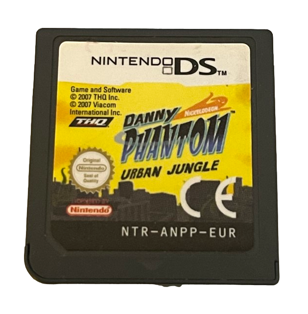 Danny Phantom Urban Jungle Nintendo DS 2DS 3DS Game Cartridge Only - Pre-Owned Retro Video Game for Kids & Collectors | Perfect for Handheld Gaming & Nostalgic Play