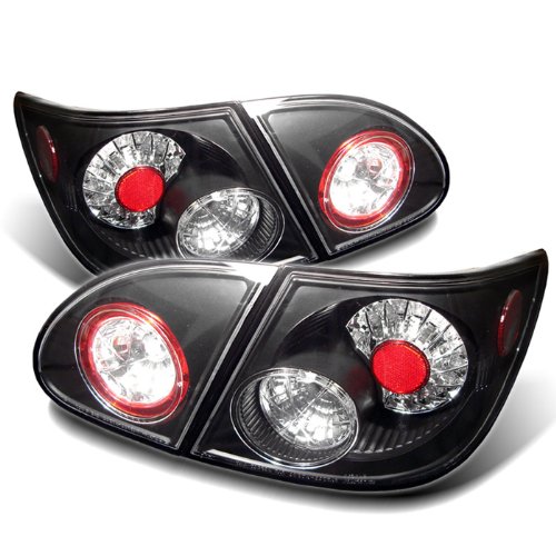 High-Quality LED Tail Lights for 2003-2008 Toyota Corolla - Aftermarket Replacement Parts for Enhanced Visibility & Style - Perfect for Night Driving & Car Customization
