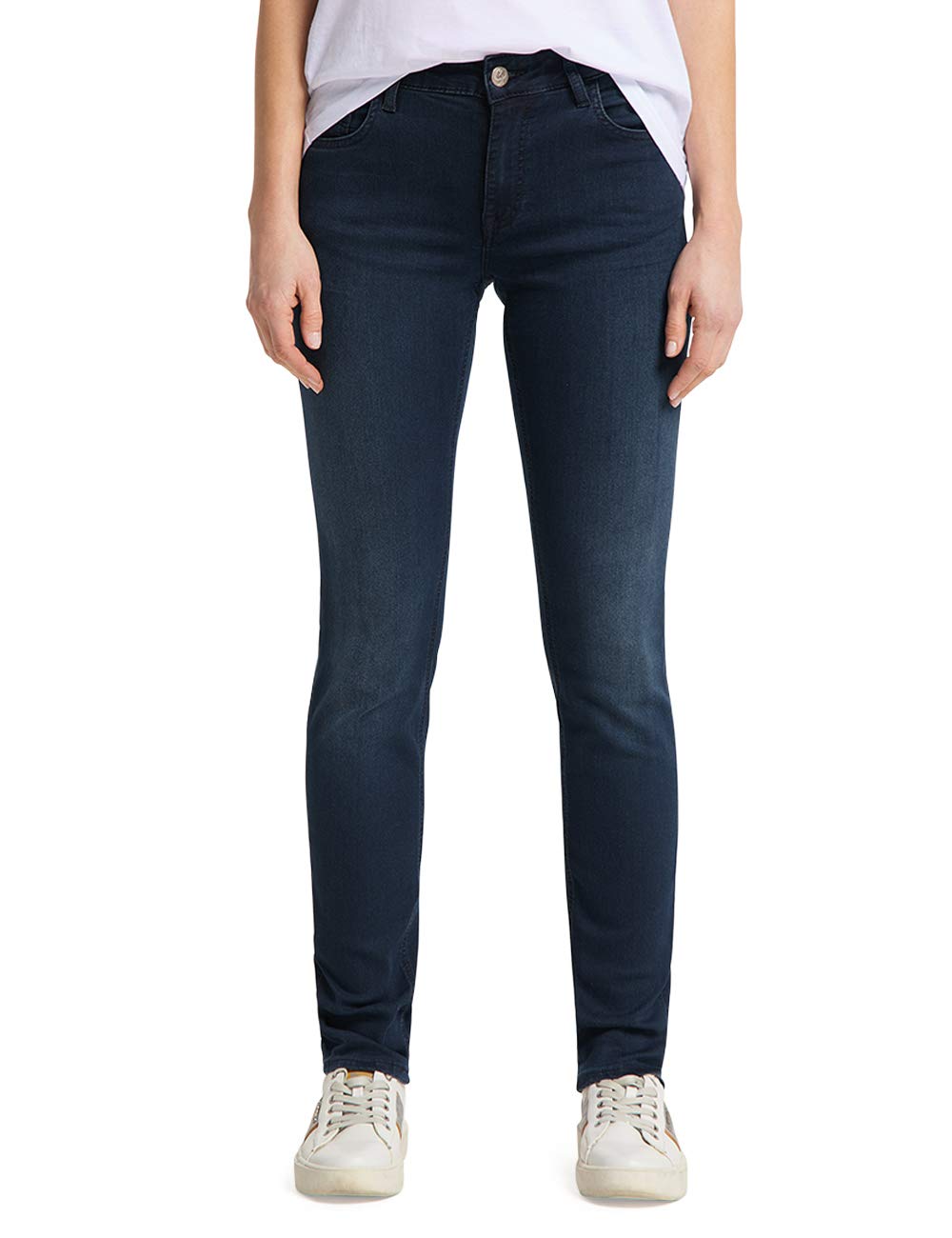 Sissy Slim Jeans for Women - Blue Washed Denim Skinny Jeans Size 29W/34L - Perfect for Casual Outfits, Date Nights & Street Style Fashion