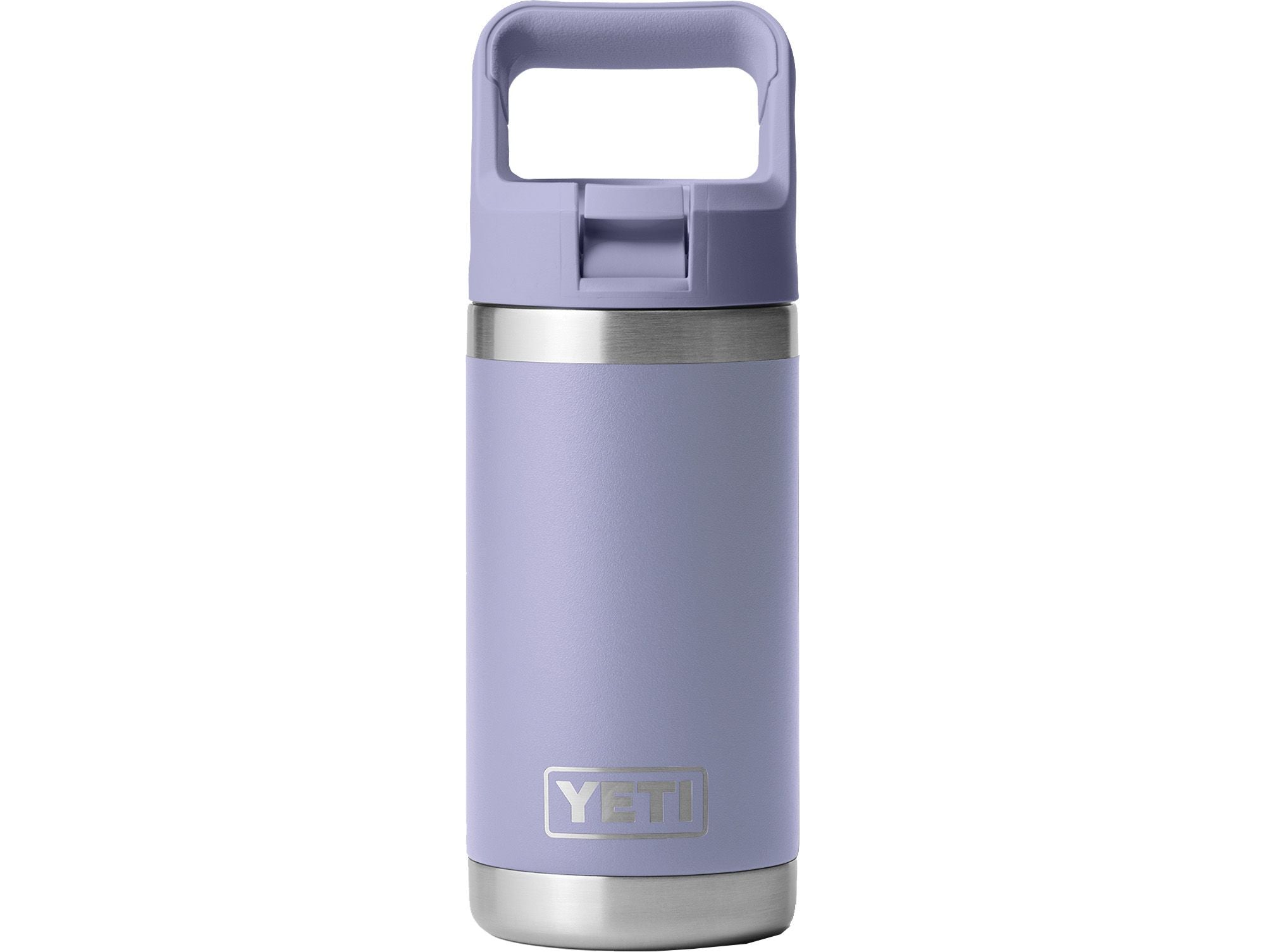 Rambler Jr 12 oz Kids Water Bottle - Insulated Stainless Steel Tumbler with Straw Lid, Leakproof & BPA Free - Cosmic Lilac Purple for School, Sports & Outdoor Activities