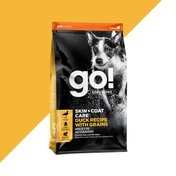 Premium Duck Recipe Dry Dog Food for Skin & Coat Care - Grain-Included Formula for Healthy Shine | Ideal for Sensitive Skin & Allergy Relief | Perfect for Daily Feeding & Long-Term Health