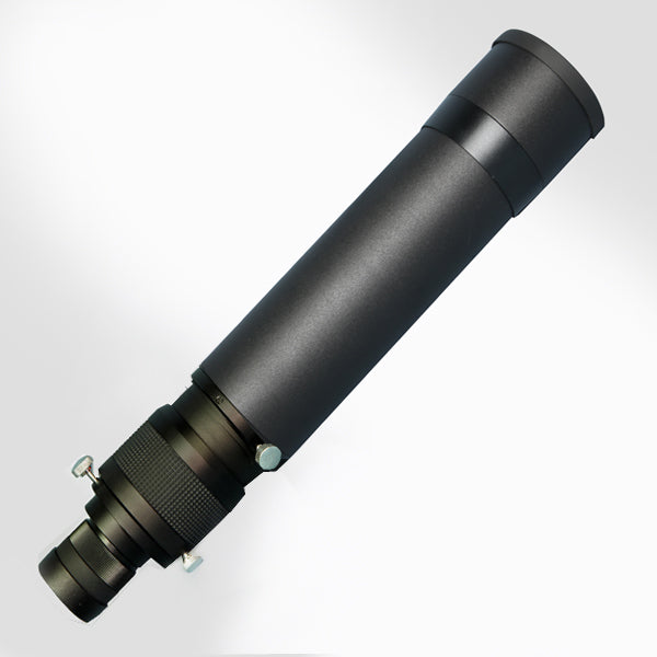 13x80 Straight Through Finderscope - Matte Black Astronomical Telescope Accessory (F080M3) for Stargazing, Astronomy Observation & Night Sky Exploration