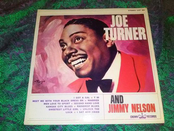 Big Joe Turner & Jimmy Nelson Vinyl LP Album - Classic Blues & Jazz Music for Collectors & Audiophiles - Perfect for Home Listening & Vintage Music Enthusiasts