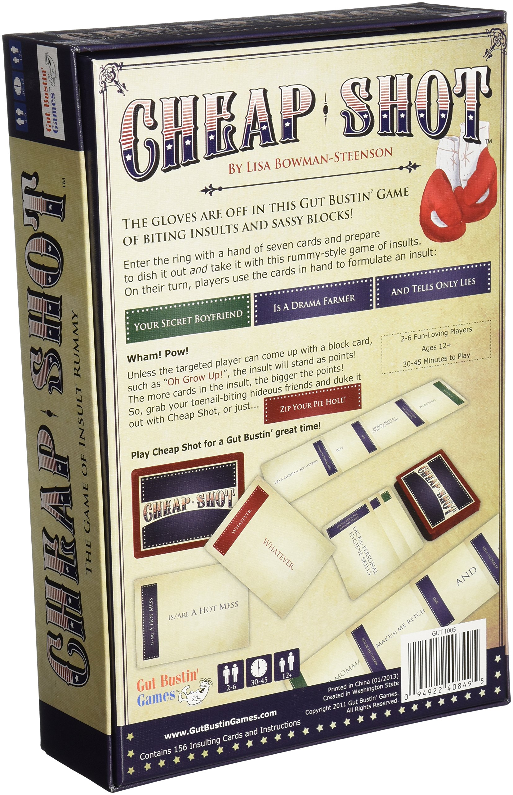 Insult Rummy Board Game - Hilarious Adult Party Card Game for Friends & Family - Perfect for Game Nights, Parties & Social Gatherings