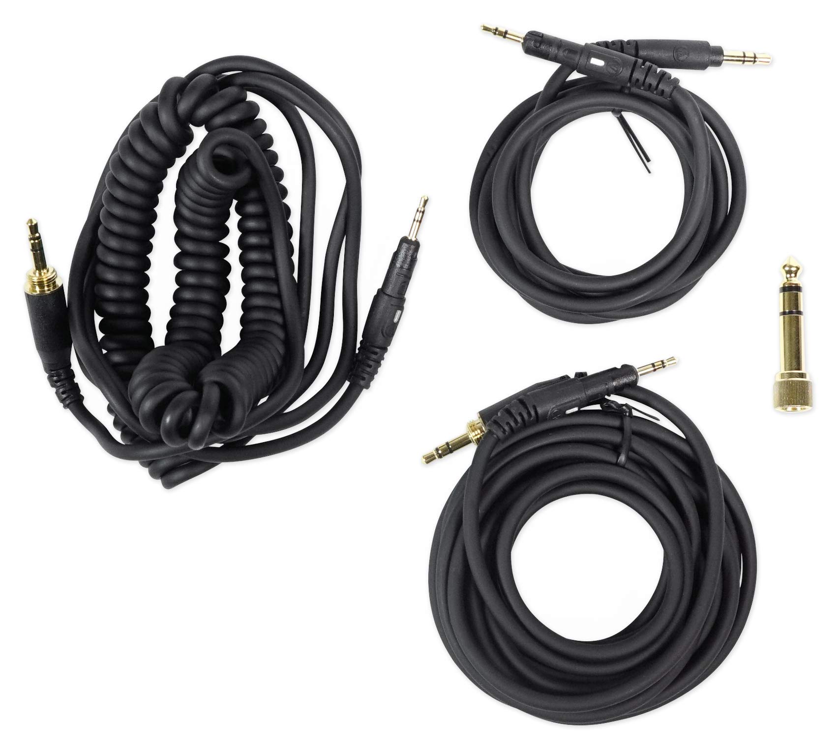 Audio-Technica ATH-M60X Professional Studio Monitor Headphones & Mackie Big Knob Passive Monitor Controller - Perfect for Music Production, Podcasting & Home Recording Studios