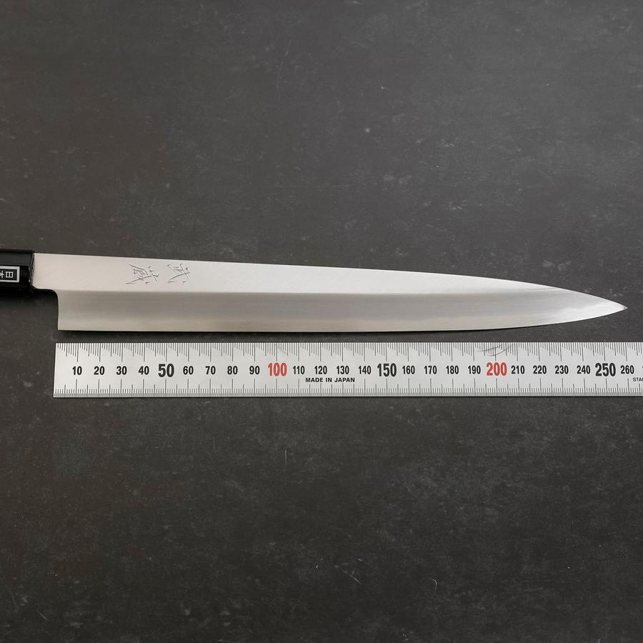 Premium Yanagiba Sushi Knife 270mm - SK High Carbon Steel Blade with Rosewood Handle - Perfect for Slicing Raw Fish, Sashimi & Sushi Preparation