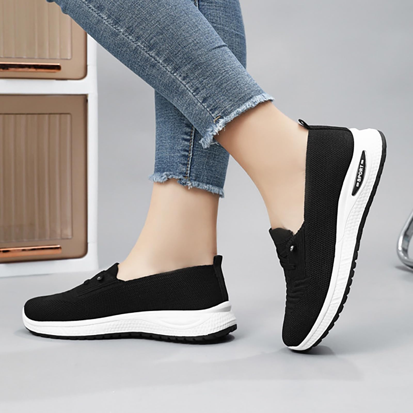 Breathable Comfortable Women's Casual Summer Shoes - Business Heels for Ladies & Moms | Perfect for Office, Walking & Daily Wear