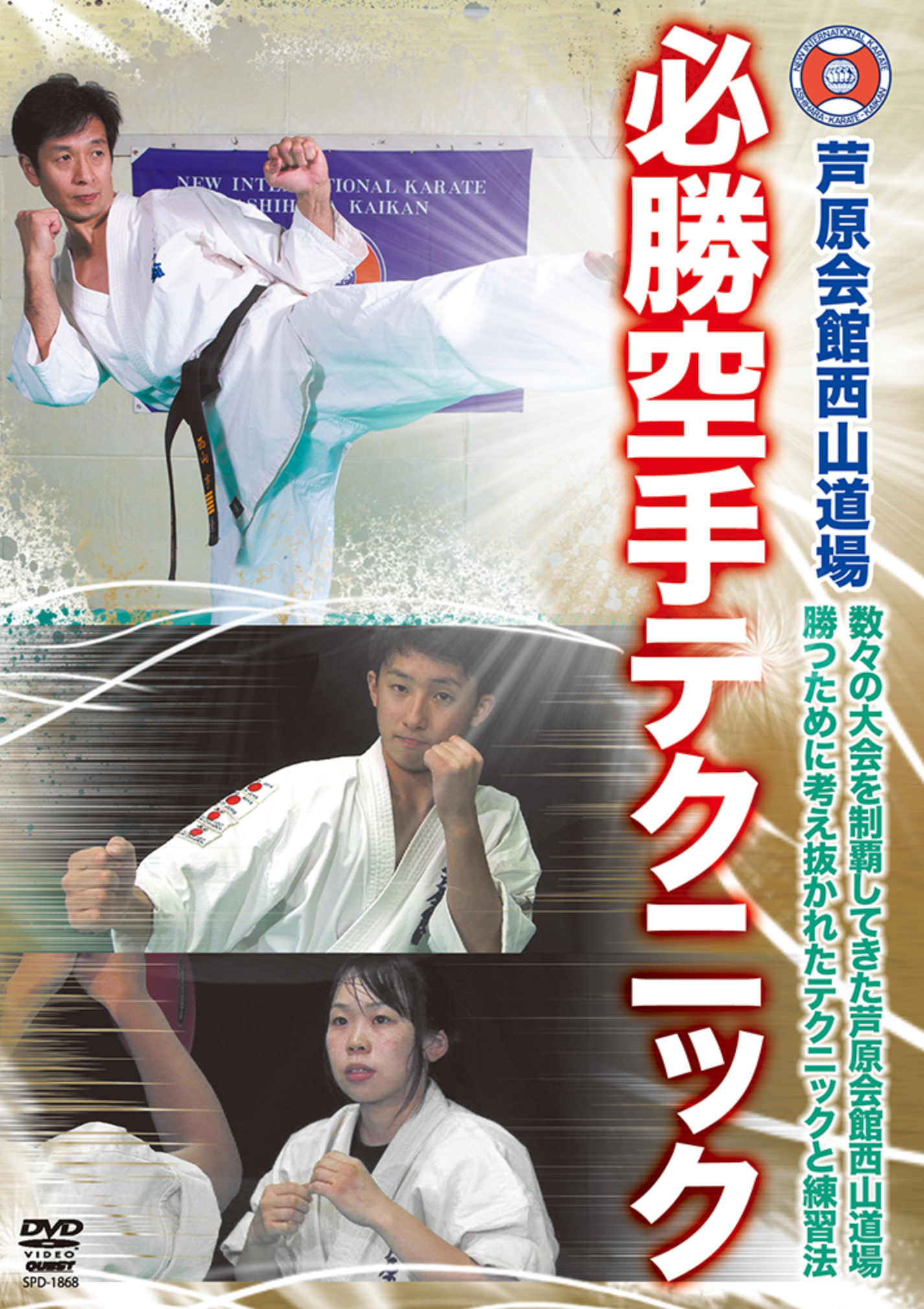 Toru Nishiyama's Ashihara Kaikan Nishiyama Dojo Winning Karate Techniques DVD - Master Self-Defense & Competition Moves for Home Training & Martial Arts Practice
