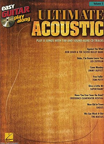 Ultimate Acoustic Guitar Play-Along Book Volume 5 - Easy Songs for Beginners | Perfect for Home Practice, Music Lessons & Jam Sessions