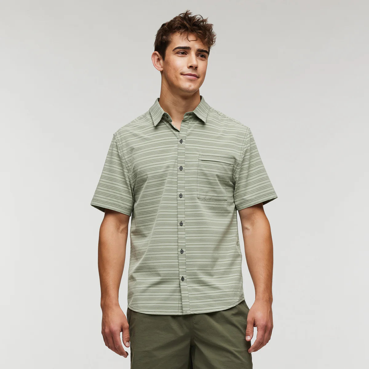 Cotopaxi Cambio Button Up Shirt for Men - Stylish Printed Casual Shirt for Outdoor Adventures & Everyday Wear