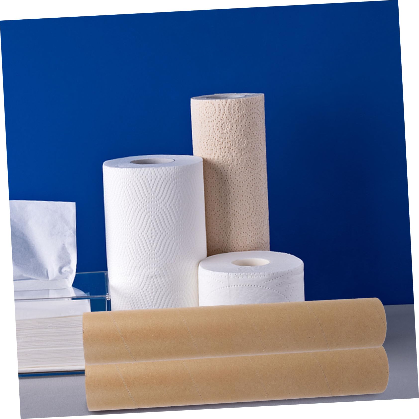 ULDIGI 3 Pack Cardboard Tubes for DIY Crafts - Round Paper Rolls for Art Projects, Scrapbooking & School Supplies - Perfect for Gift Wrapping, Home Decor & Kids Activities