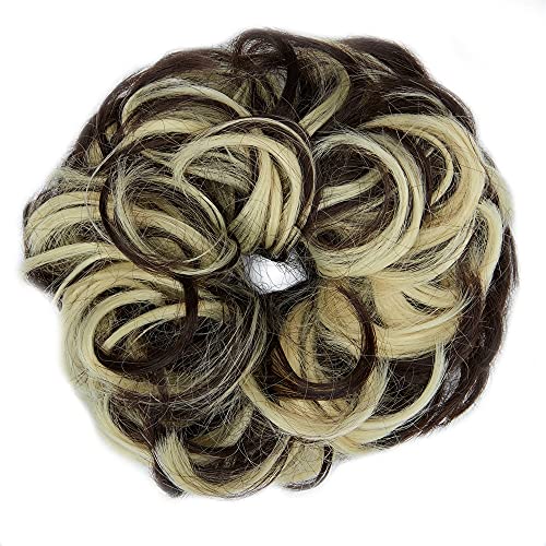 Dark Brown Mix Bleach Blonde