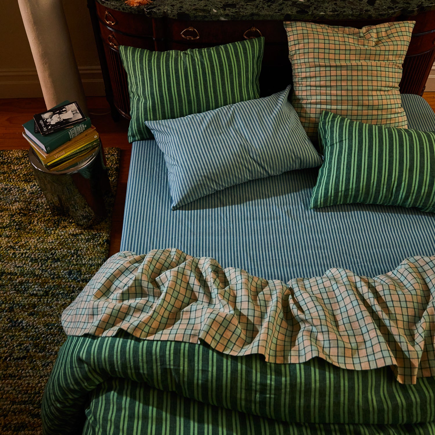 Premium Cordell Cotton Sheets - Soft & Breathable Bedding Set for Ultimate Comfort | Perfect for Master Bedroom, Guest Room & Vacation Homes