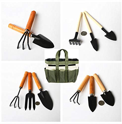 Oxford Garden Tool Bag Organizer - Multi-Pocket Portable Tote for Gardening & Yard Work