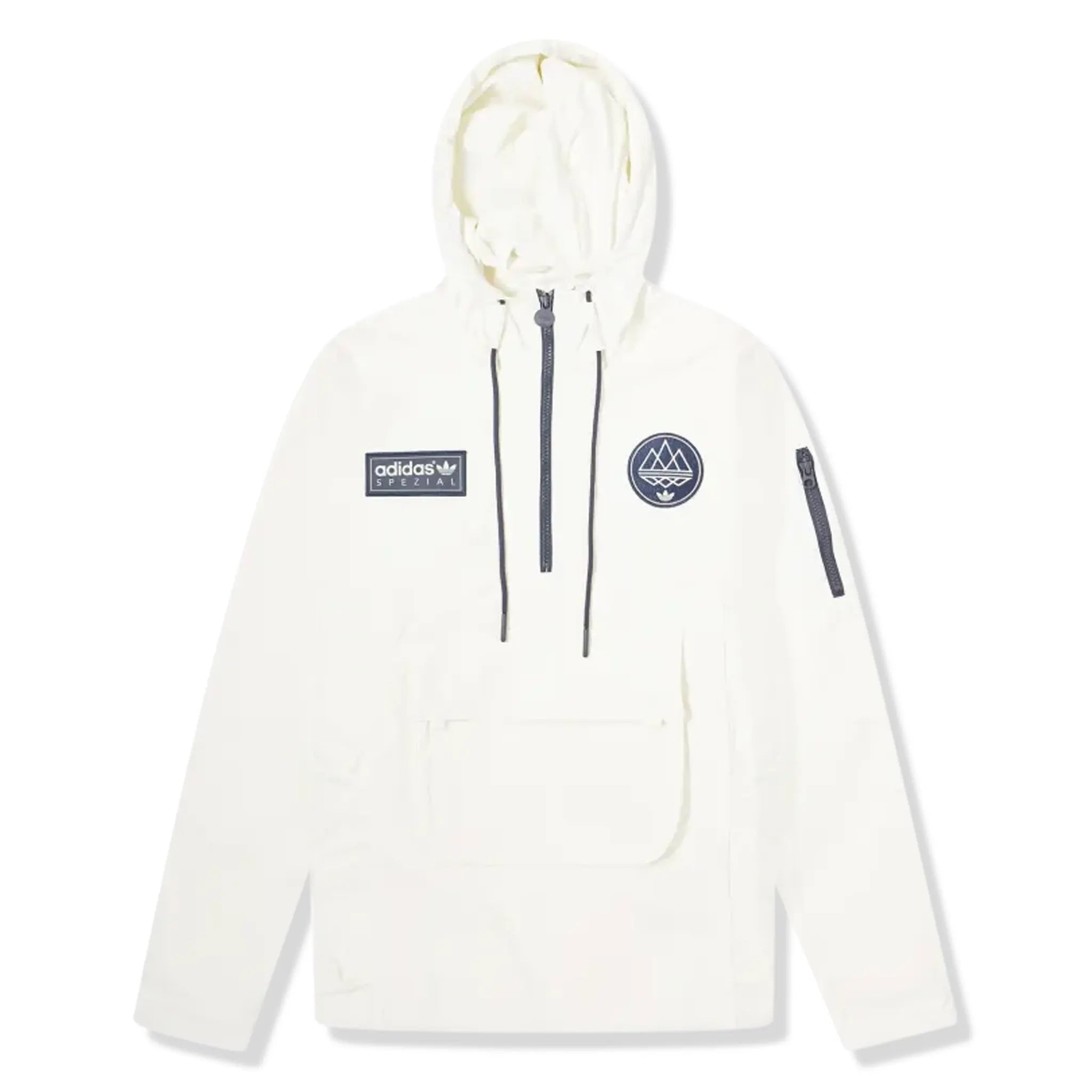 Adidas Spezial Todmorden Smock Jacket - Chalk White | Men's Lightweight Windbreaker for Outdoor & Casual Wear