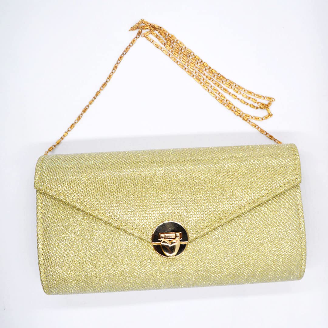 Sparkly Rhinestone Envelope Clutch Purse for Women - Elegant Evening Bag for Weddings, Parties & Special Occasions | Glitter Bridal Handbag for Prom, Dinner Dates & Formal Events