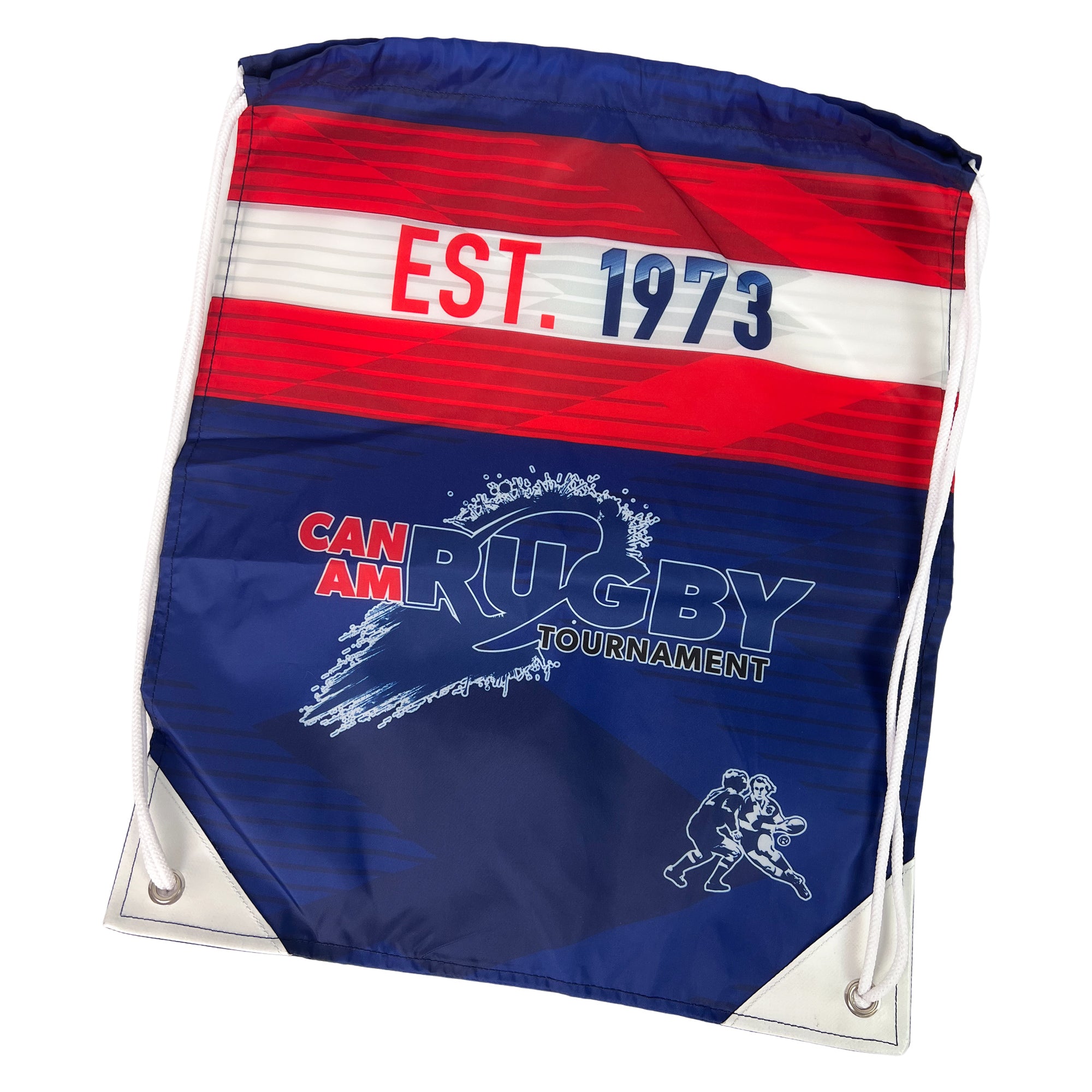 CAN AM Rugby Sling Bag - Durable Crossbody Shoulder Bag for Men & Women - Perfect for Travel, Sports, Gym & Everyday Use