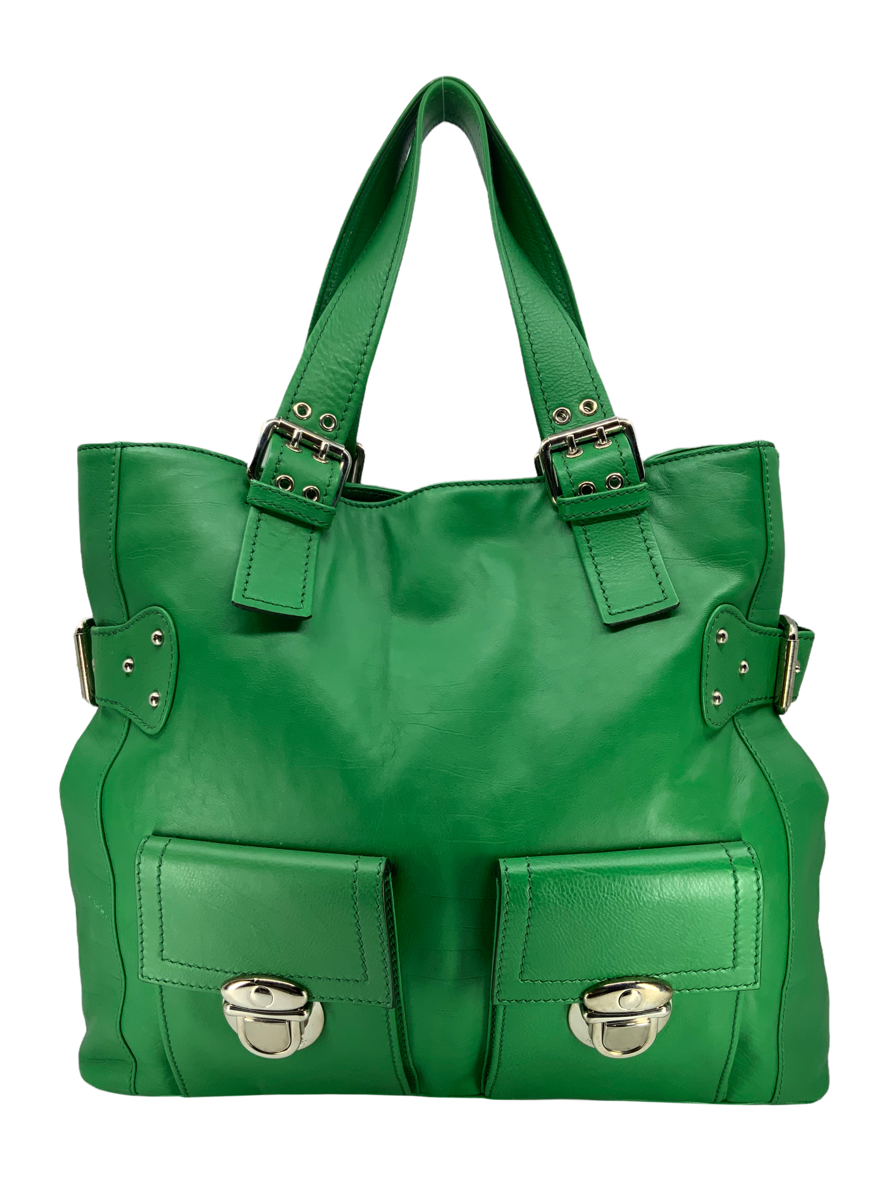 Marc Jacobs Large Stella Tote Bag in Genuine Calfskin Leather - Premium Designer Handbag for Women, Perfect for Work, Travel & Everyday Use