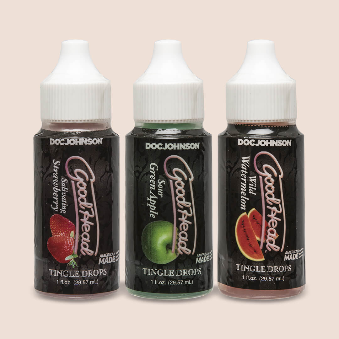 Goodhead™ Tingle Drops 3 Pack - Tingling & Sweetening Sensation Drops for Couples | Enhance Intimacy & Playfulness in the Bedroom