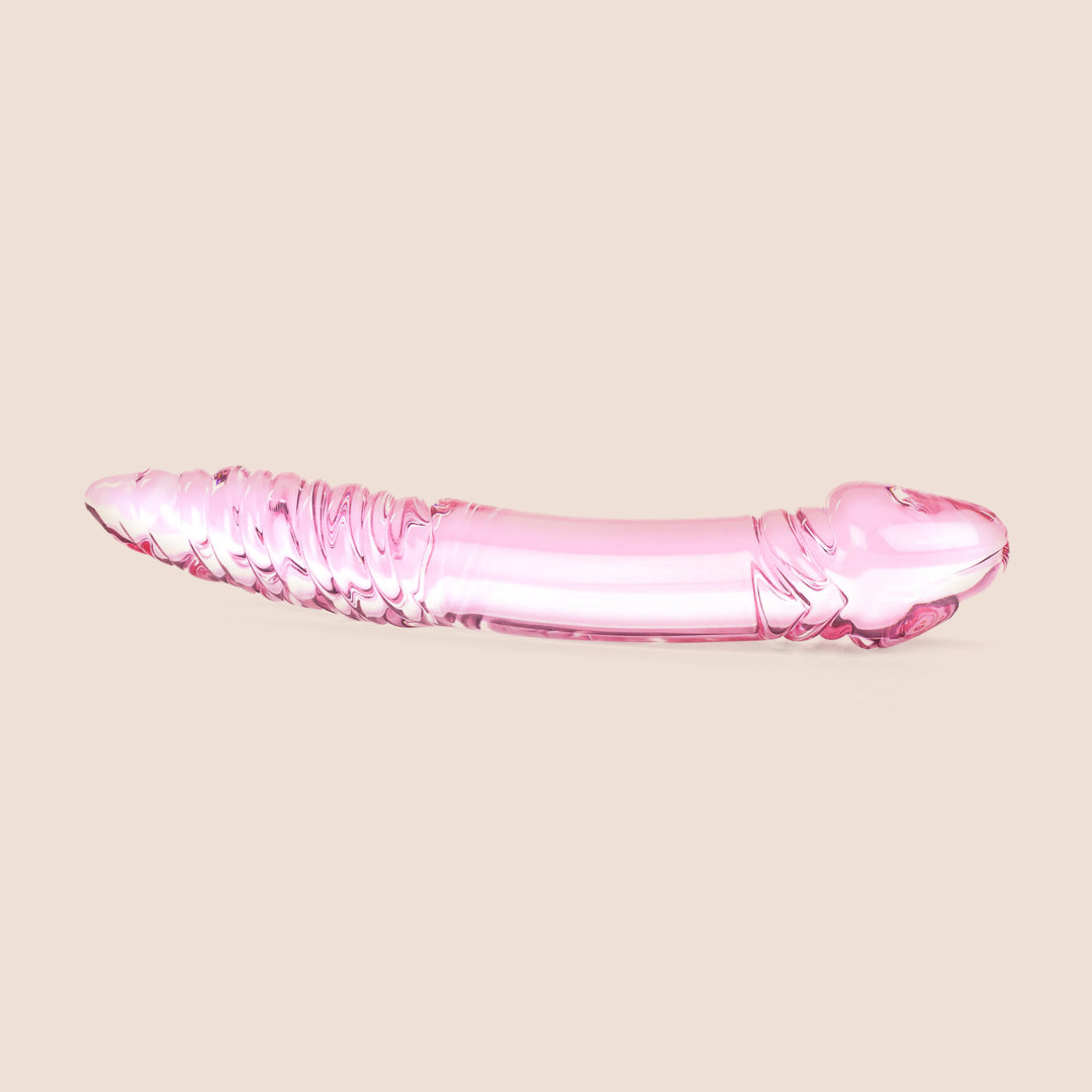 Icicles No. 57 Glass Dildo - Premium Handmade Glass Adult Toy for Women & Couples - Perfect for Sensual Play, Temperature Play & G-Spot Stimulation