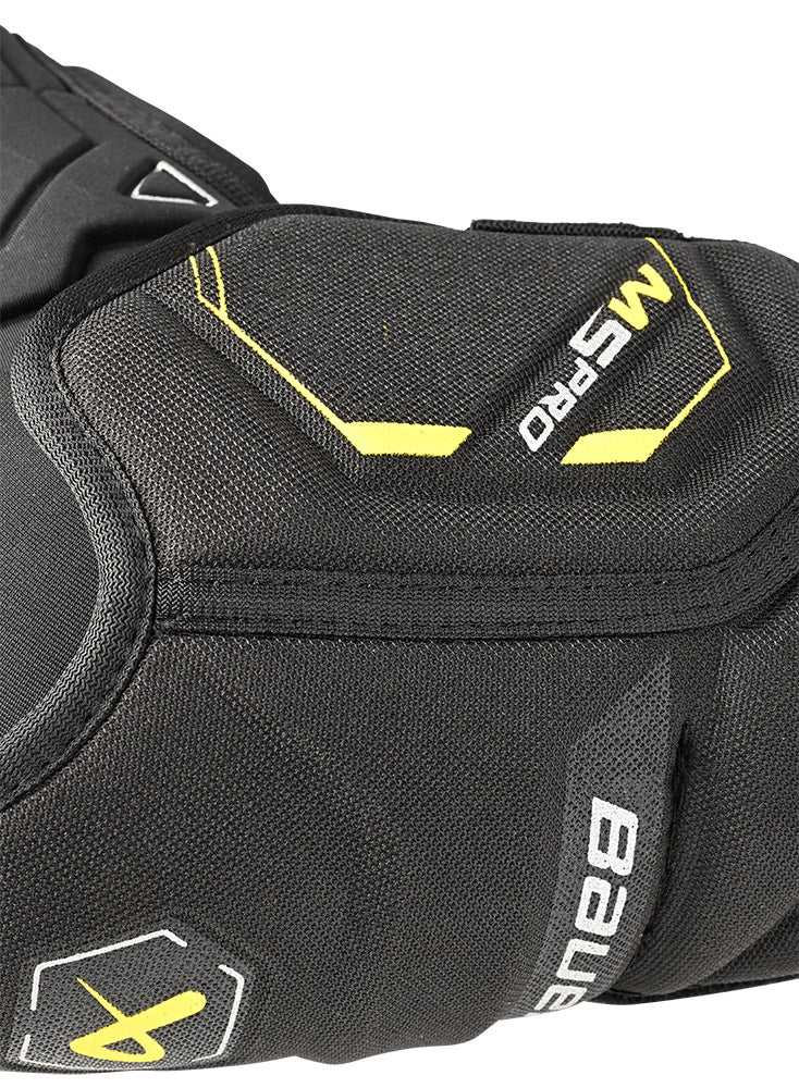 Bauer Supreme M5 Pro Intermediate Ice Hockey Elbow Pads - Protective Gear for Youth & Adult Players - Perfect for Practice, Games & Training Sessions