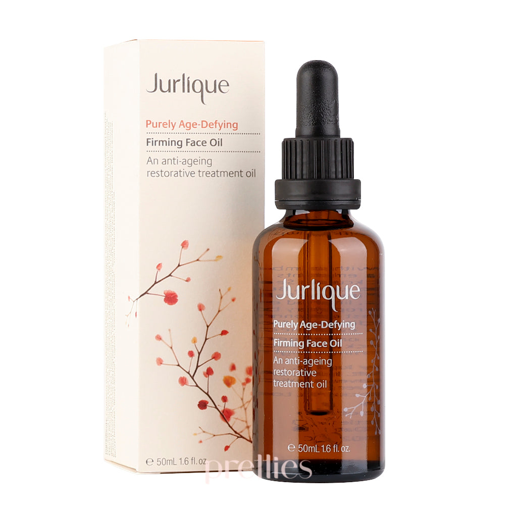 Jurlique Purely Age Defying Firming Face Oil 50ml - Organic Anti-Aging Facial Treatment for Wrinkles & Fine Lines - Perfect for Nighttime Skincare Routine & Daily Hydration
