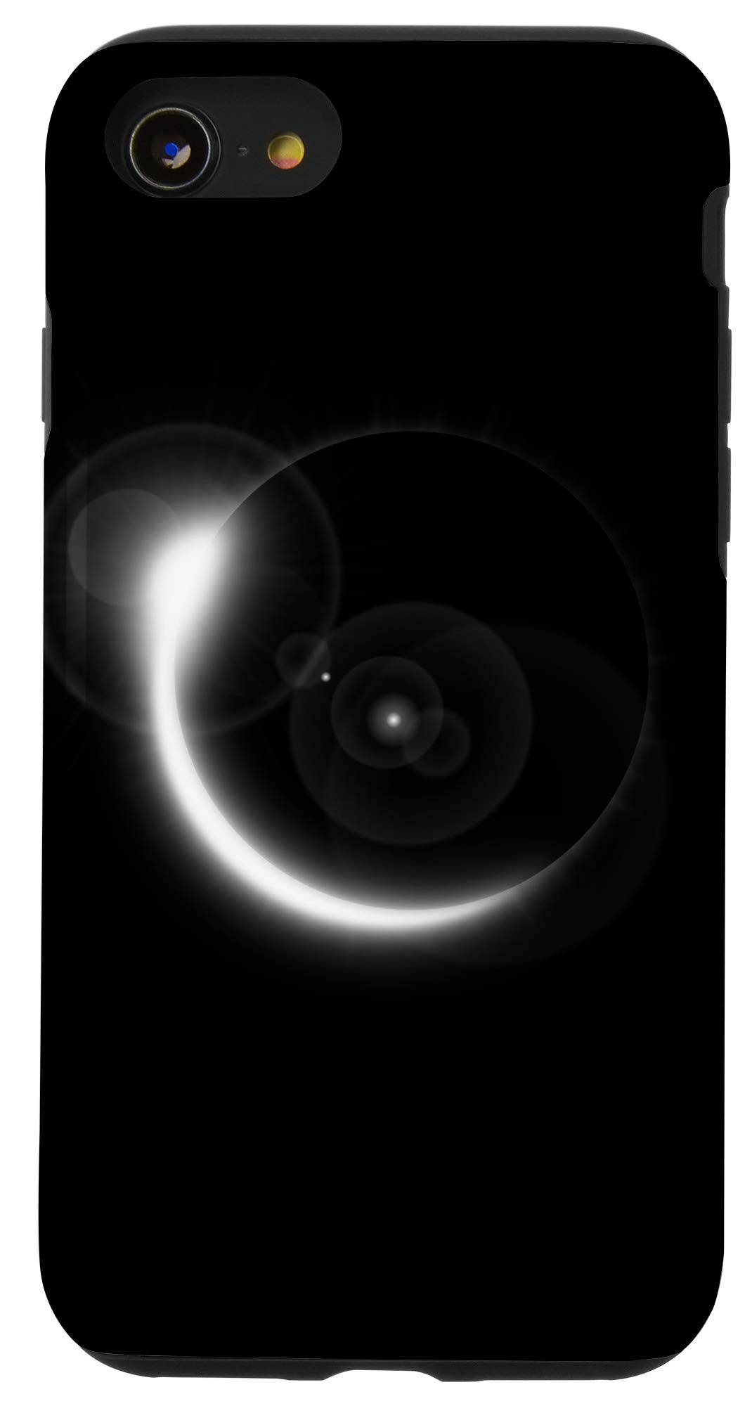 iPhone SE (2020) / 7 / 8 Solar Eclipse Protective Phone Case - Slim Fit Shockproof Cover with HD Clarity for Everyday Use, Outdoor Activities & Travel