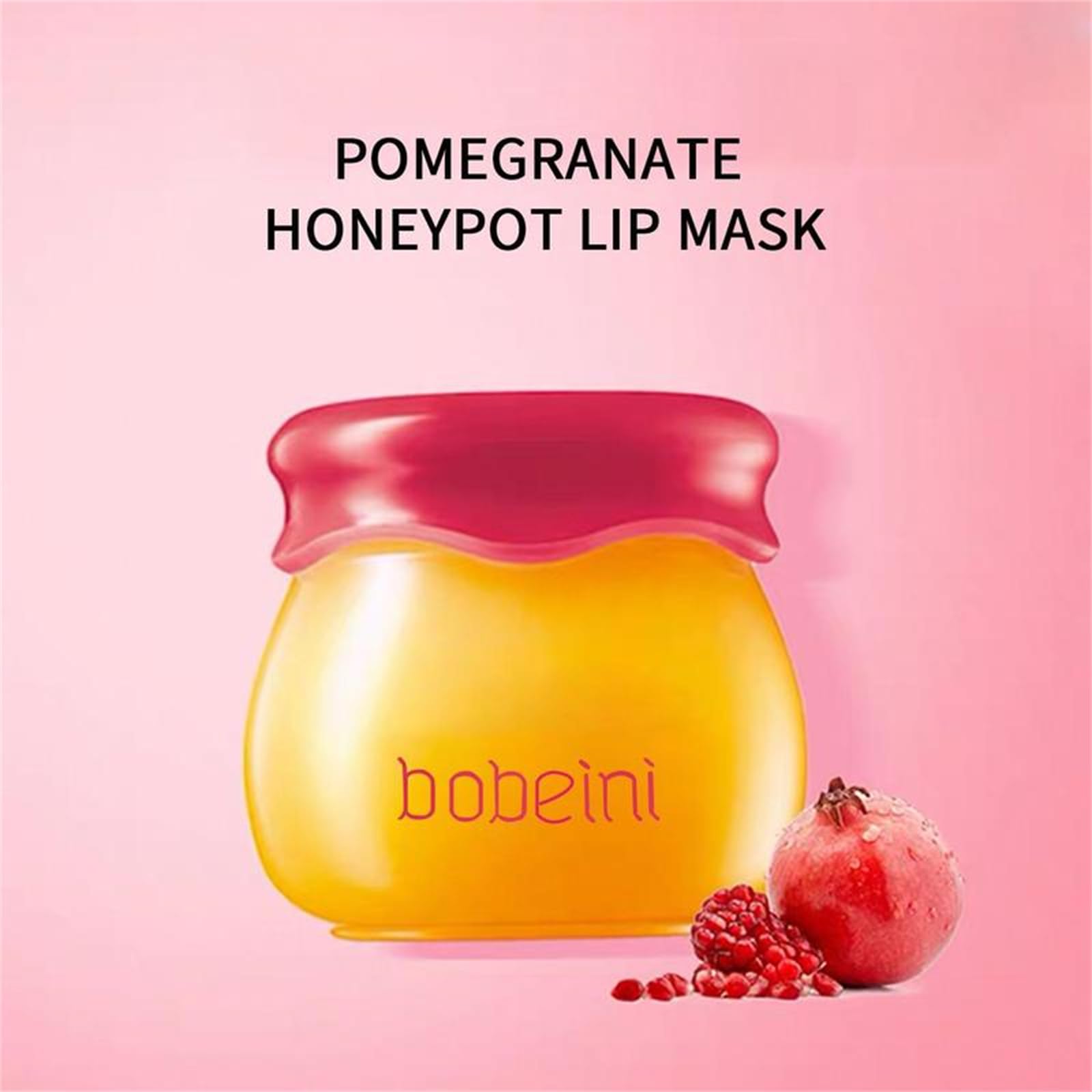 Bobeini Honey Lip Mask for Overnight Hydration - 2 Pack Moisturizing Lip Care Treatment with Natural Honey Extract | Perfect for Dry Lips, Nighttime Lip Therapy & Daily Lip Care Routine