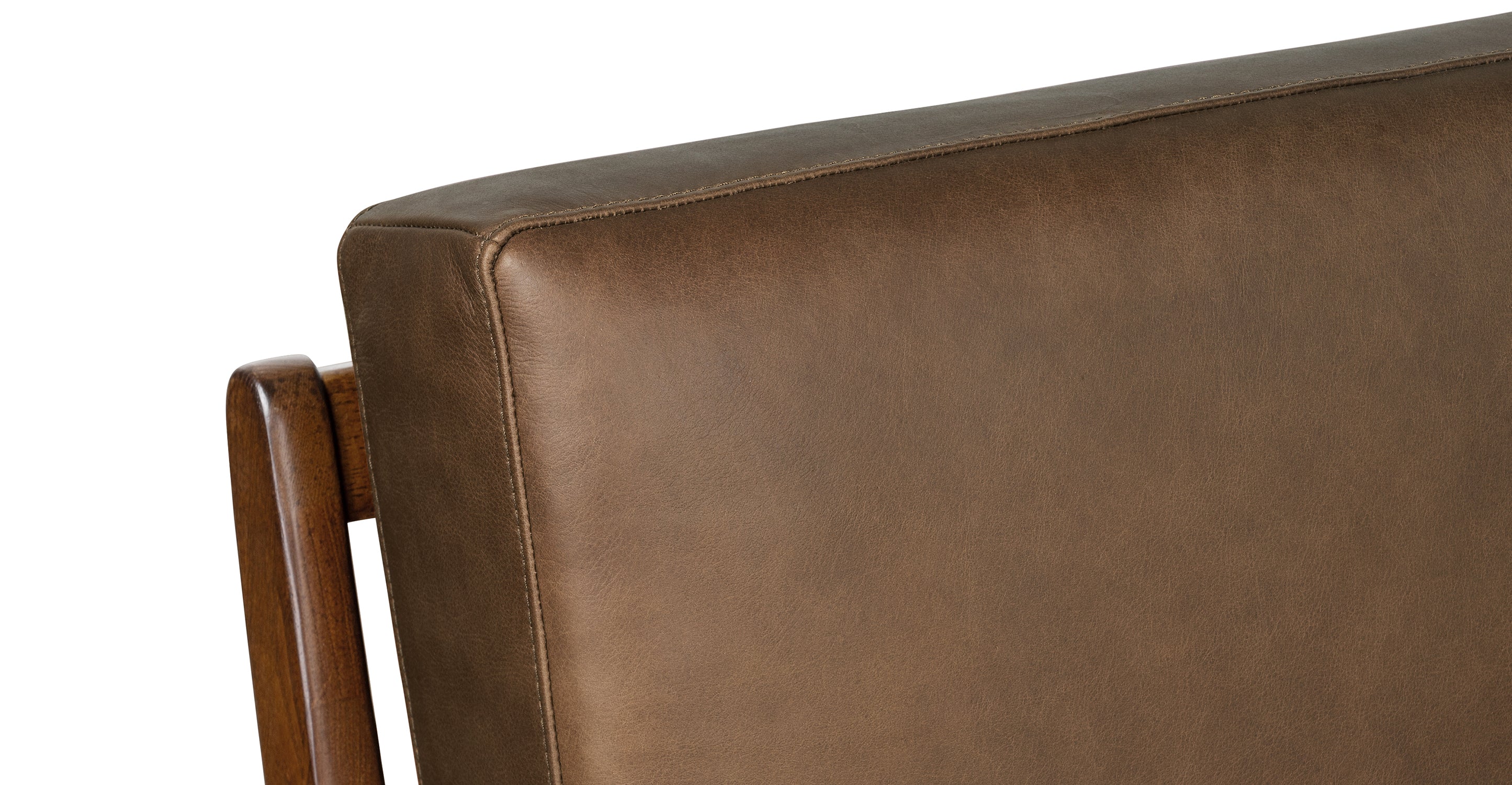Premium Verity Genuine Leather Lounge Chair - Modern Comfort for Living Room, Office & Reading Nook - Perfect Relaxation & Stylish Home Decor