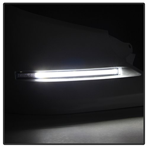 ACANII LED DRL Fog Lights for 2014-2021 Toyota Tundra - Daytime Running Lights Assembly Kit for Driver & Passenger Side | Upgrade Your Truck's Style & Safety