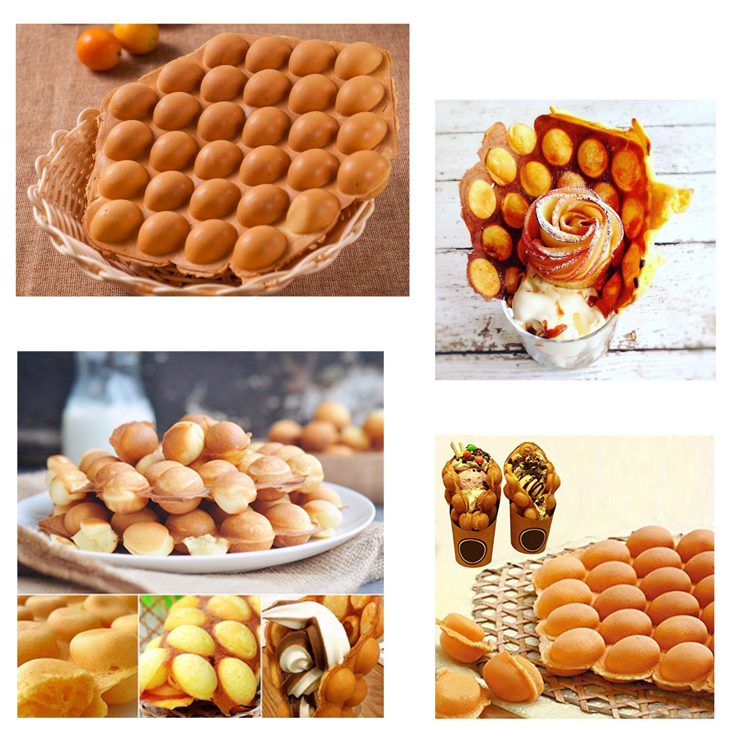 Non-Stick Aluminum Alloy Waffle Maker & Cake Pan - Perfect for Baking Waffles, Cakes, Bread & More - Ideal for Breakfast, Desserts & Family Gatherings
