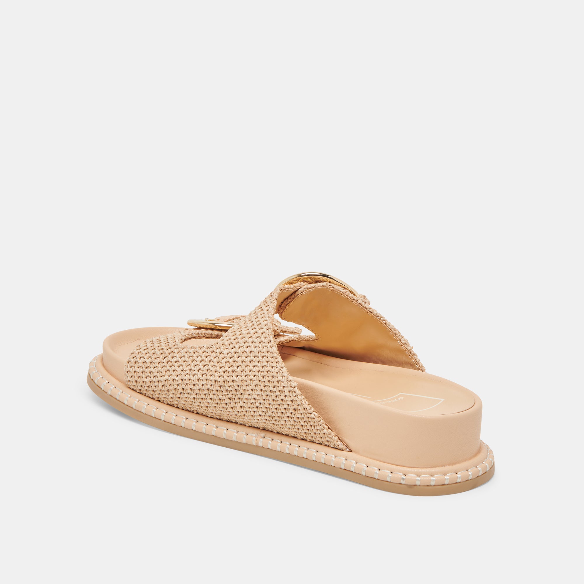 SHAUNY Women's Natural Raffia Sandals - Comfortable Handmade Beach Sandals for Summer, Vacation, and Outdoor Activities