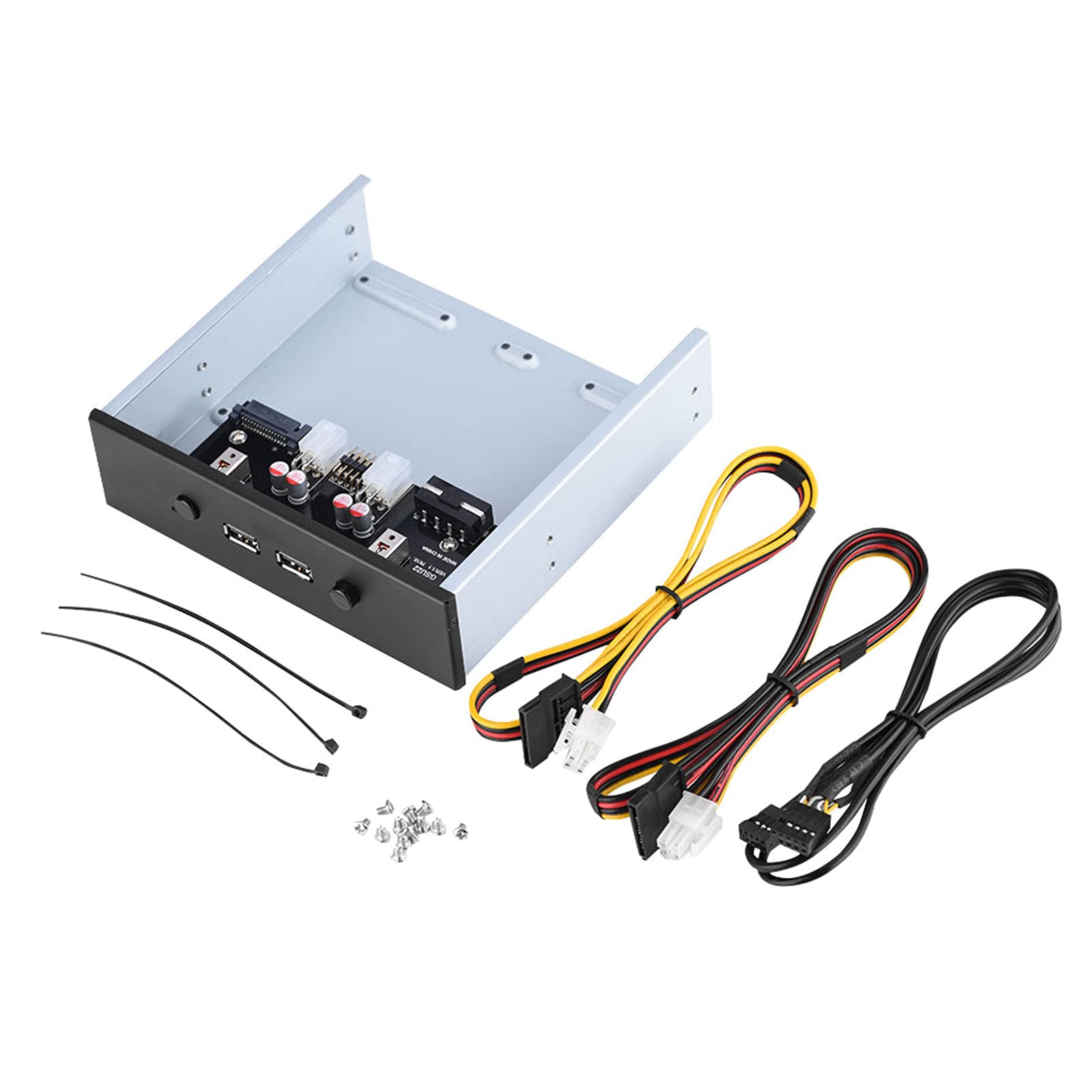 Annadue Hard Drive Power Control Switch with LED Indicator - 6 Solid State Optical Drive Capacitors for PC, Server & Data Storage Management