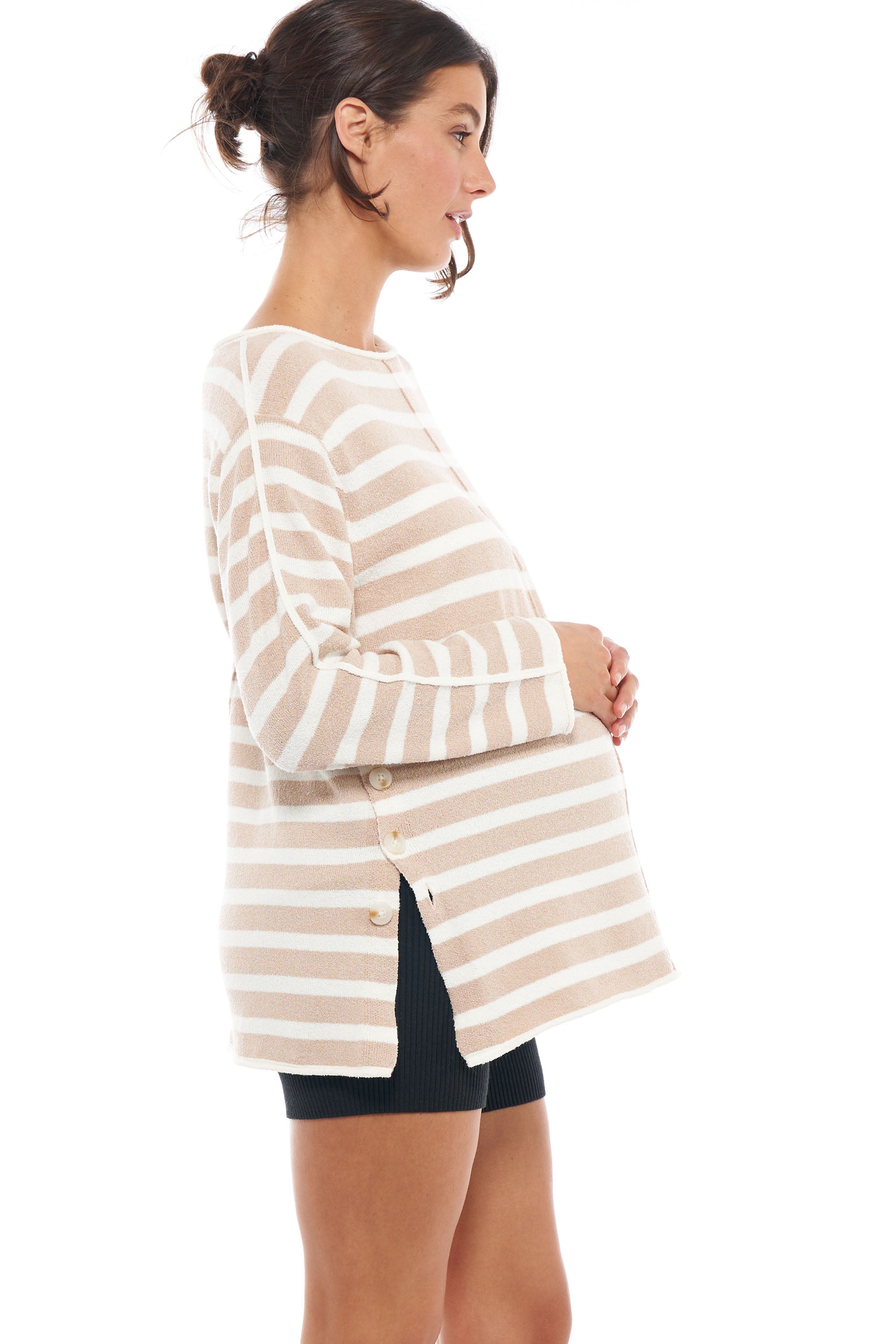 Away We Go Nursing Top - Comfortable & Stylish Maternity Shirt for Breastfeeding Moms | Perfect for Nursing, Pumping & Everyday Wear