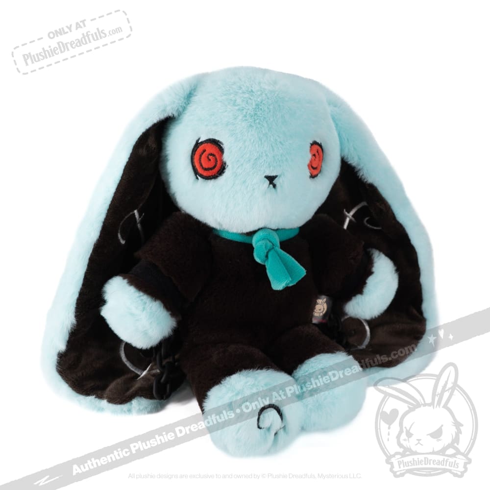 Plushie Dreadfuls OCD v2 Rabbit Stuffed Animal - Soft Anxiety Relief Plush Toy for Mental Health Support & Comfort