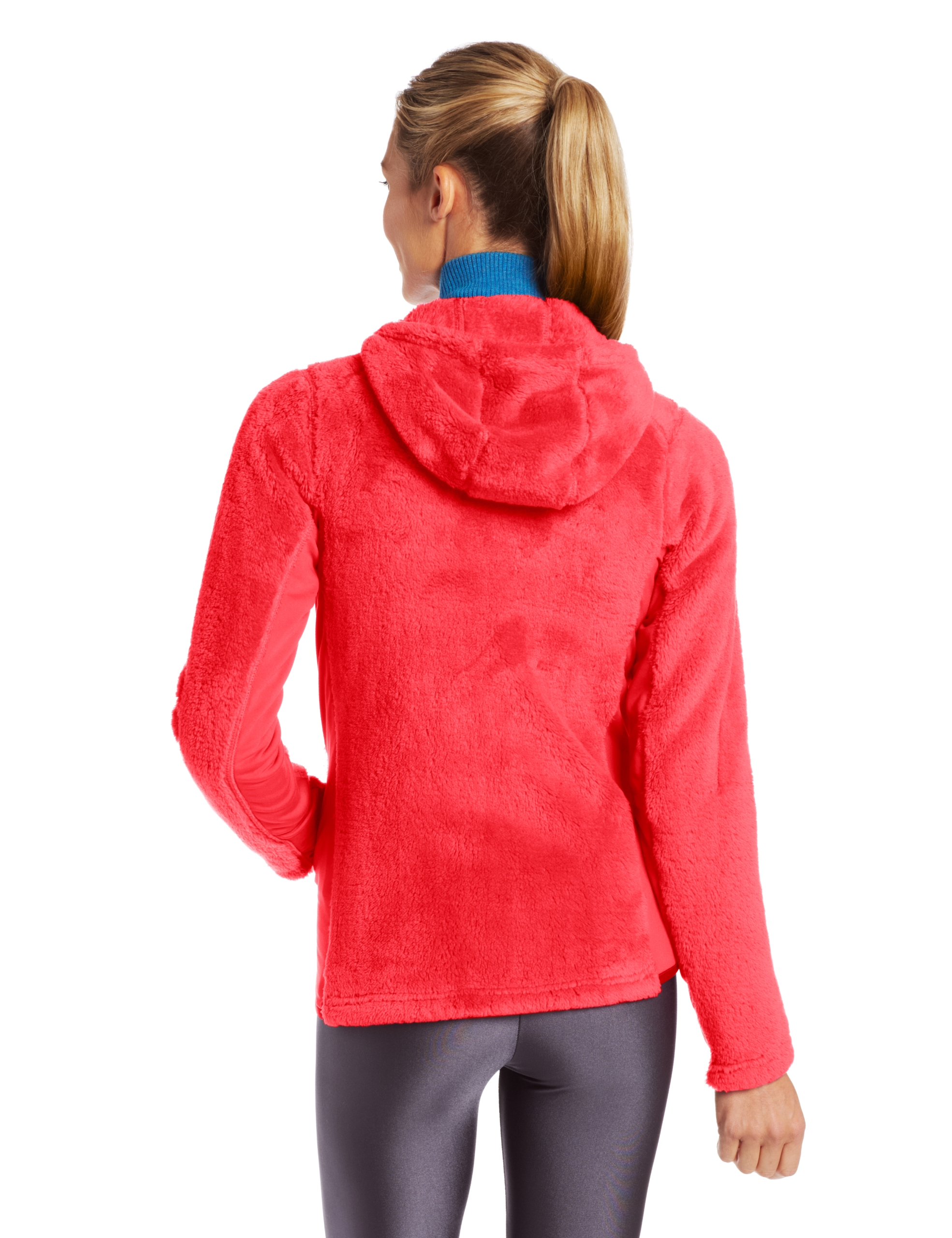 Salomon Women's High Pile Full Zip Midlayer Hoodie - Warm Fleece Jacket for Hiking, Camping & Outdoor Activities | Cold Weather Layering Essential
