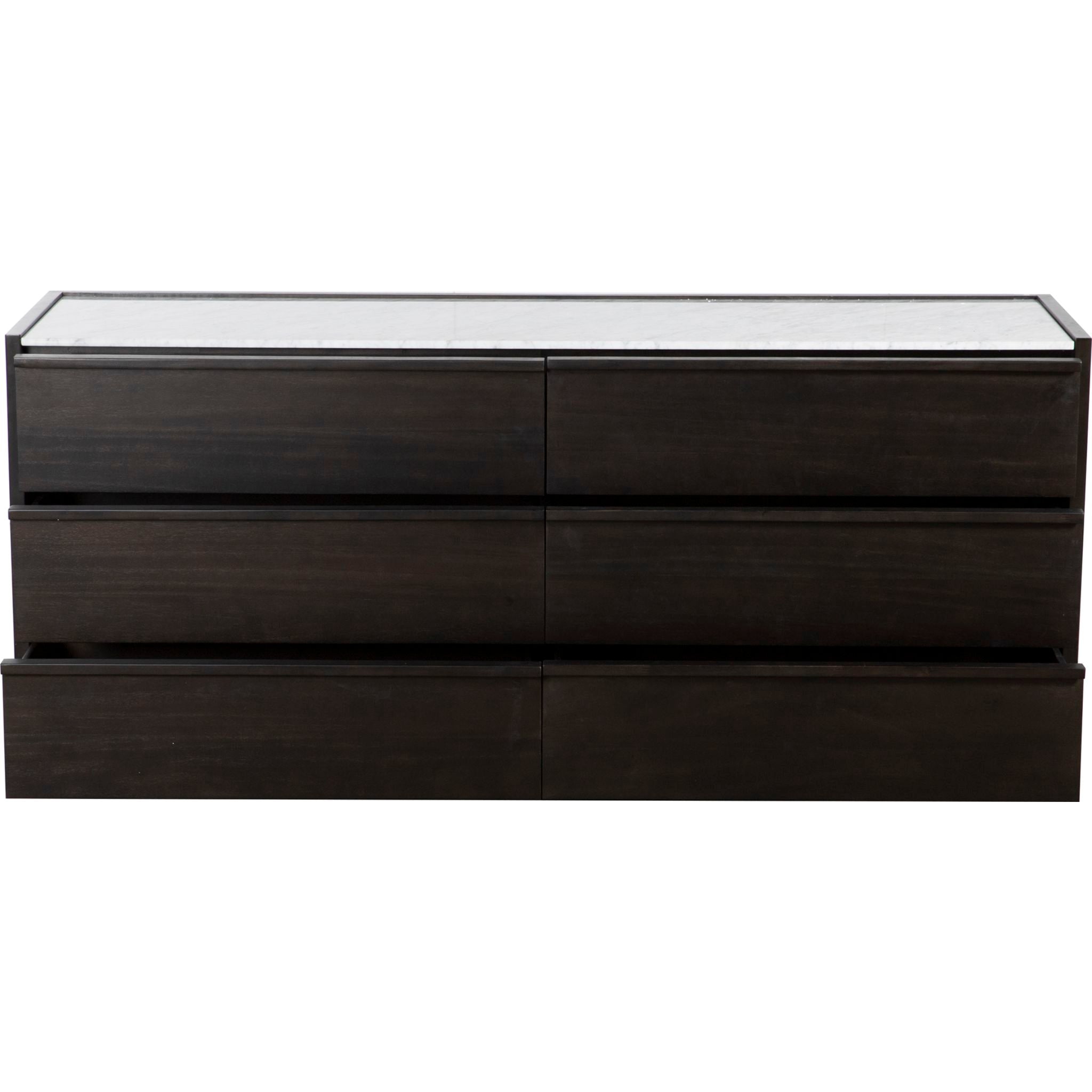 Ashcroft Dresser - Dark Grey 5-Drawer Chest for Bedroom & Closet Organization | Modern Storage Solution for Home & Office
