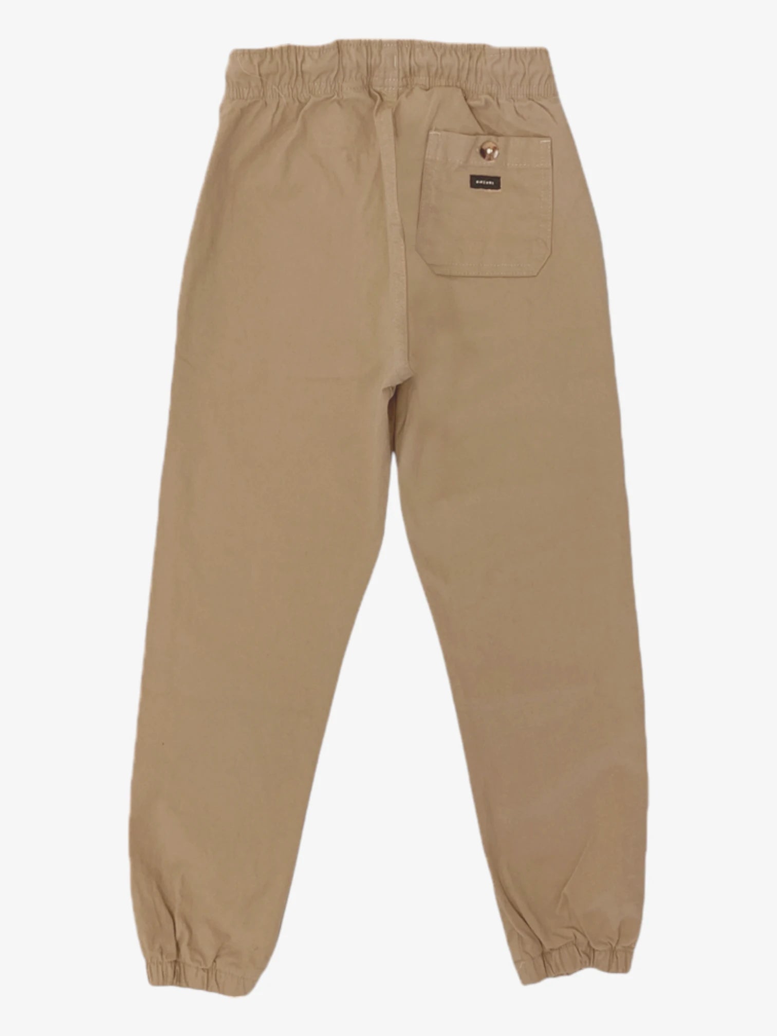 Rip Curl Men's Jogger Pants - Slouch Fit Beige Beach Casual Wear for Relaxing & Surfing