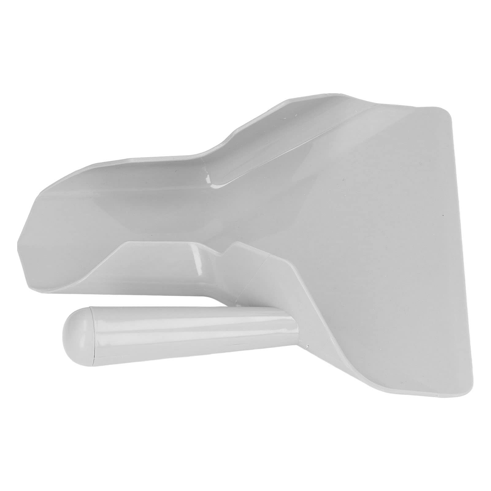 Non-Slip French Fry Scoop - Food Grade PC Popcorn & Snack Scooper with Ergonomic Handle - Perfect for Fast Food, Movie Nights, Parties & Ice Cream Shops (Gray)