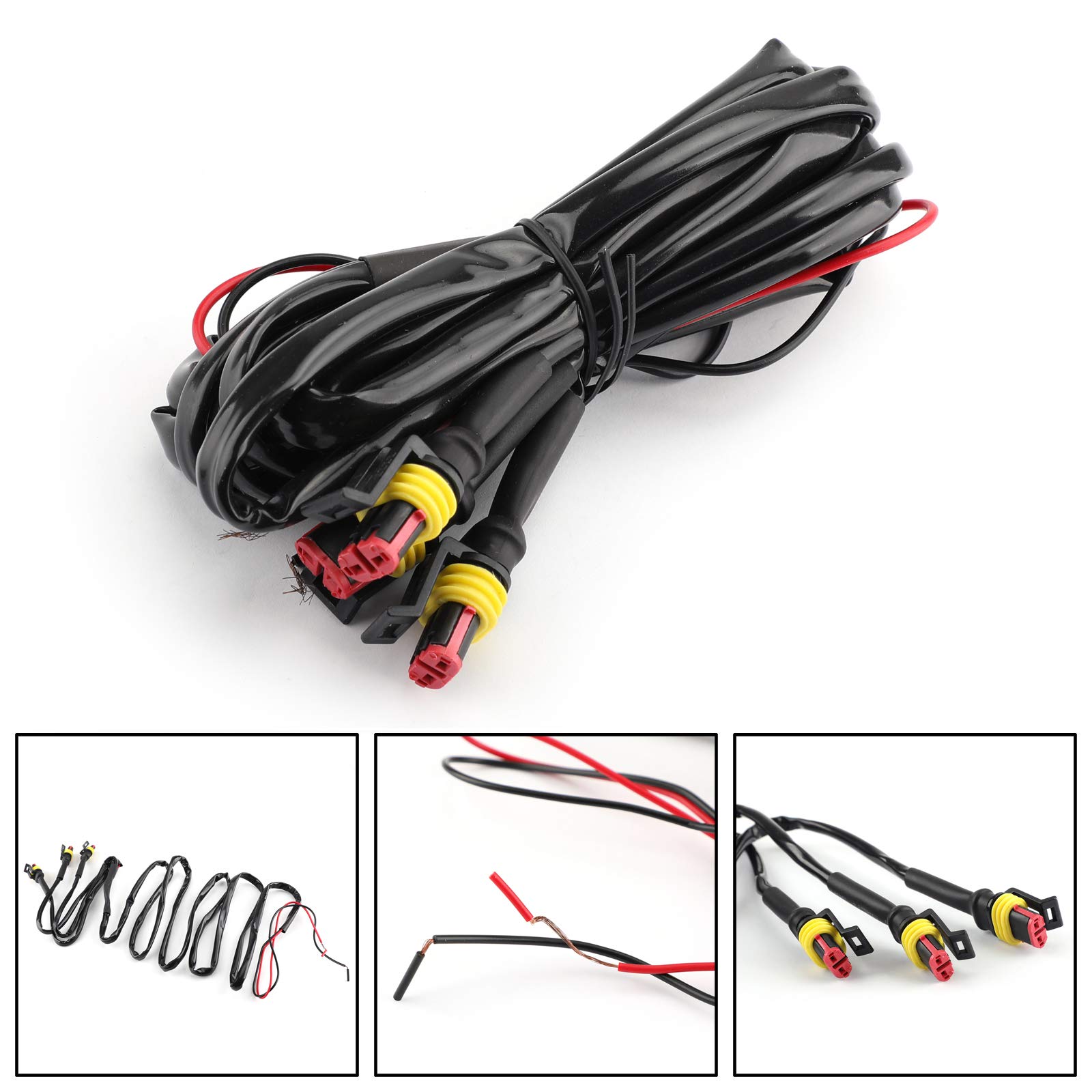Artudatech Raptor Conversion Grill Grille Wire Harness Cable for Ford F-150 F150 with Front & Rear LED Lights | Off-Road Upgrade & Custom Truck Accessories | Perfect for Off-Roading, Truck Mods & Night Driving