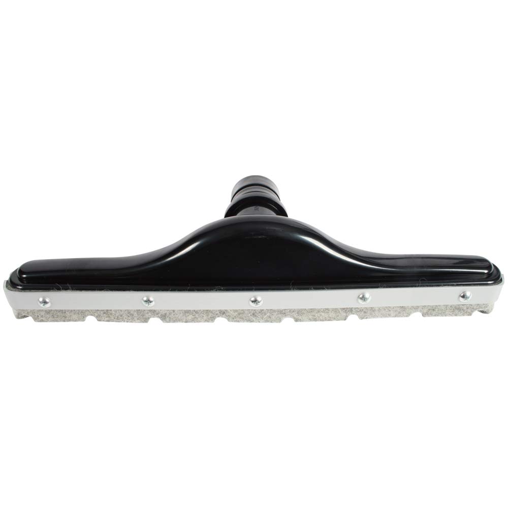 Cen-Tec Systems 60137 14-Inch Commercial Scalloped Felt Vacuum Attachment for Hardwood & Polished Floors - Black | Perfect for Home Cleaning, Office Maintenance & Professional Use