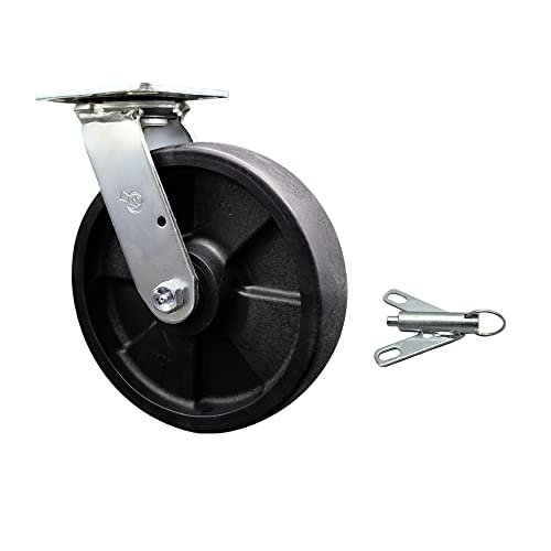 Swivel - Bolt On Swivel Lock - Black