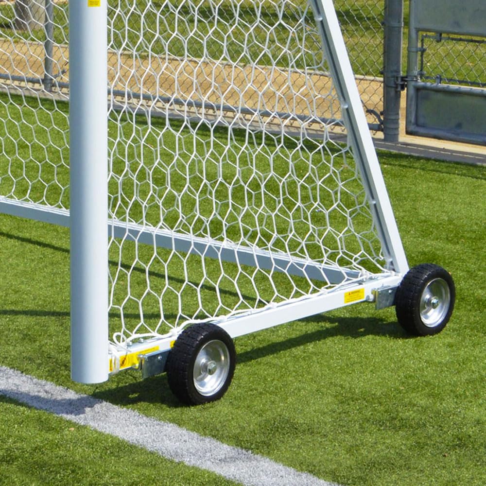 AGORA PU Soccer Goal Wheels - Replacement Wheels for Stadium Pro & Euro Pro Goals - Perfect for Easy Goal Movement on Turf or Grass Fields