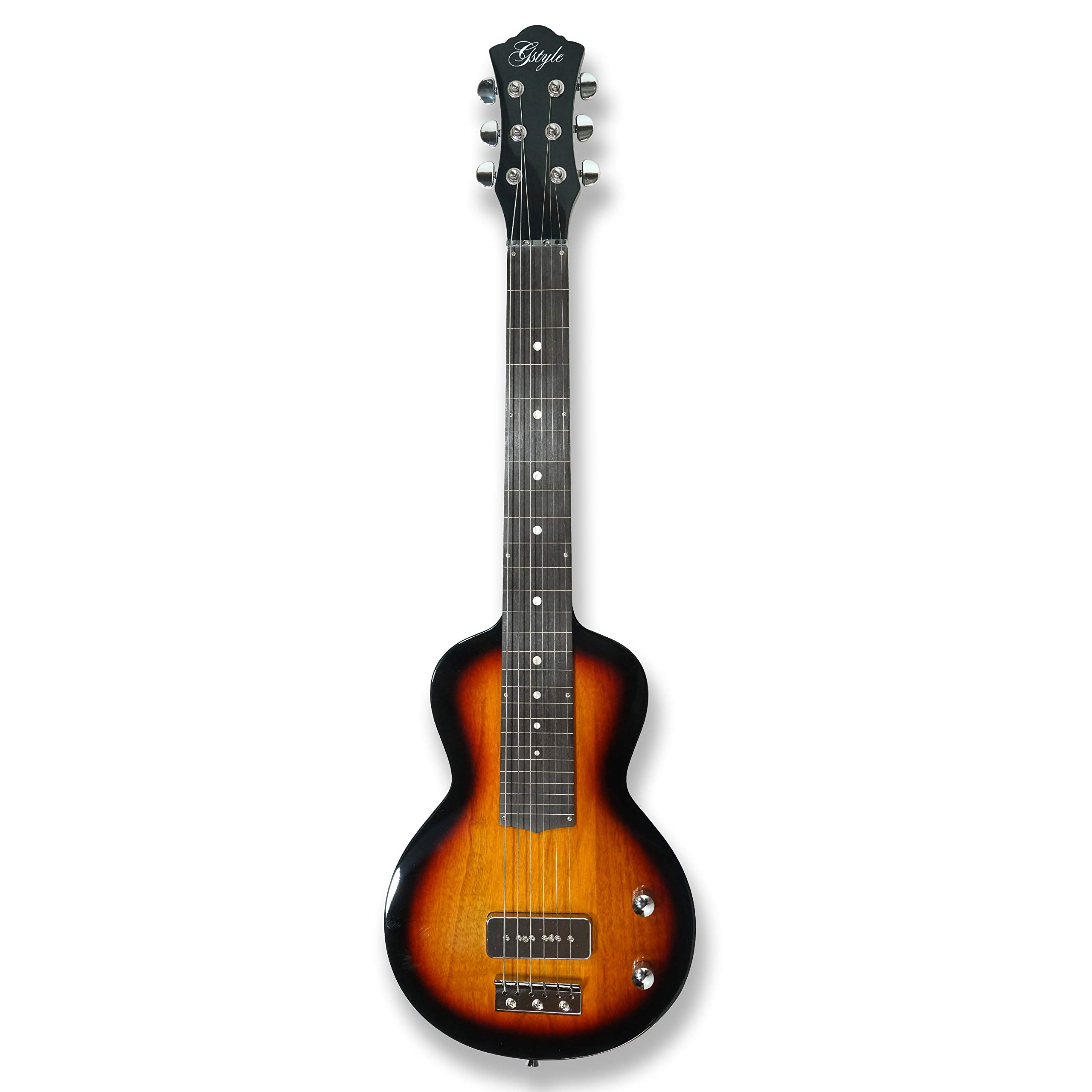 Professional Lap Steel Guitar with Okoume Body - Sunburst Finish | Perfect for Country, Blues & Hawaiian Music Performances