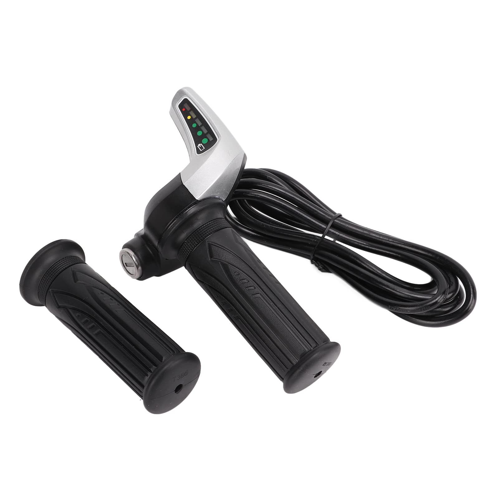 Hozee High-Performance Throttle Grip - Stable Flexible Rubber for Electric Bicycles & Scooters, Ideal for Commuting and Urban Riding