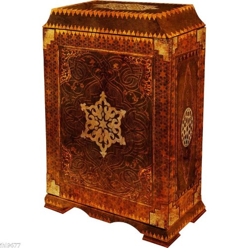 Uncharted 3 Nathan Drake Adventure Chest - Vintage Style Leather Travel Trunk for Cosplay, Collectors & Gaming Room Decor - Perfect for Halloween Costumes, Comic Con & Themed Parties